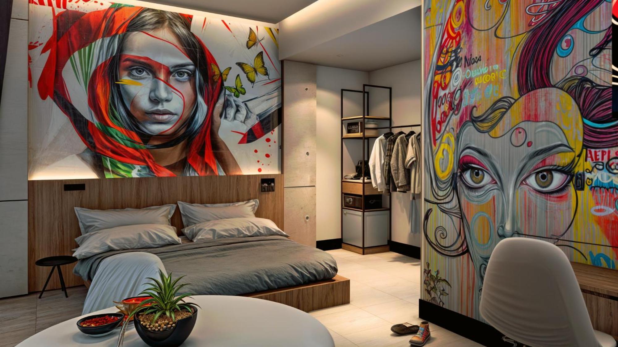 Street Art Hotel Roma Mexico City Exterior photo