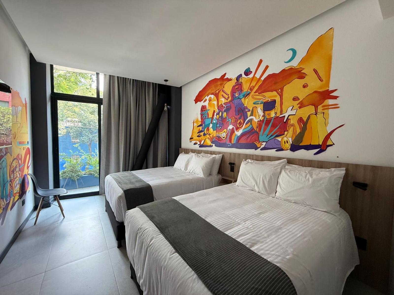 Street Art Hotel Roma Mexico City Exterior photo